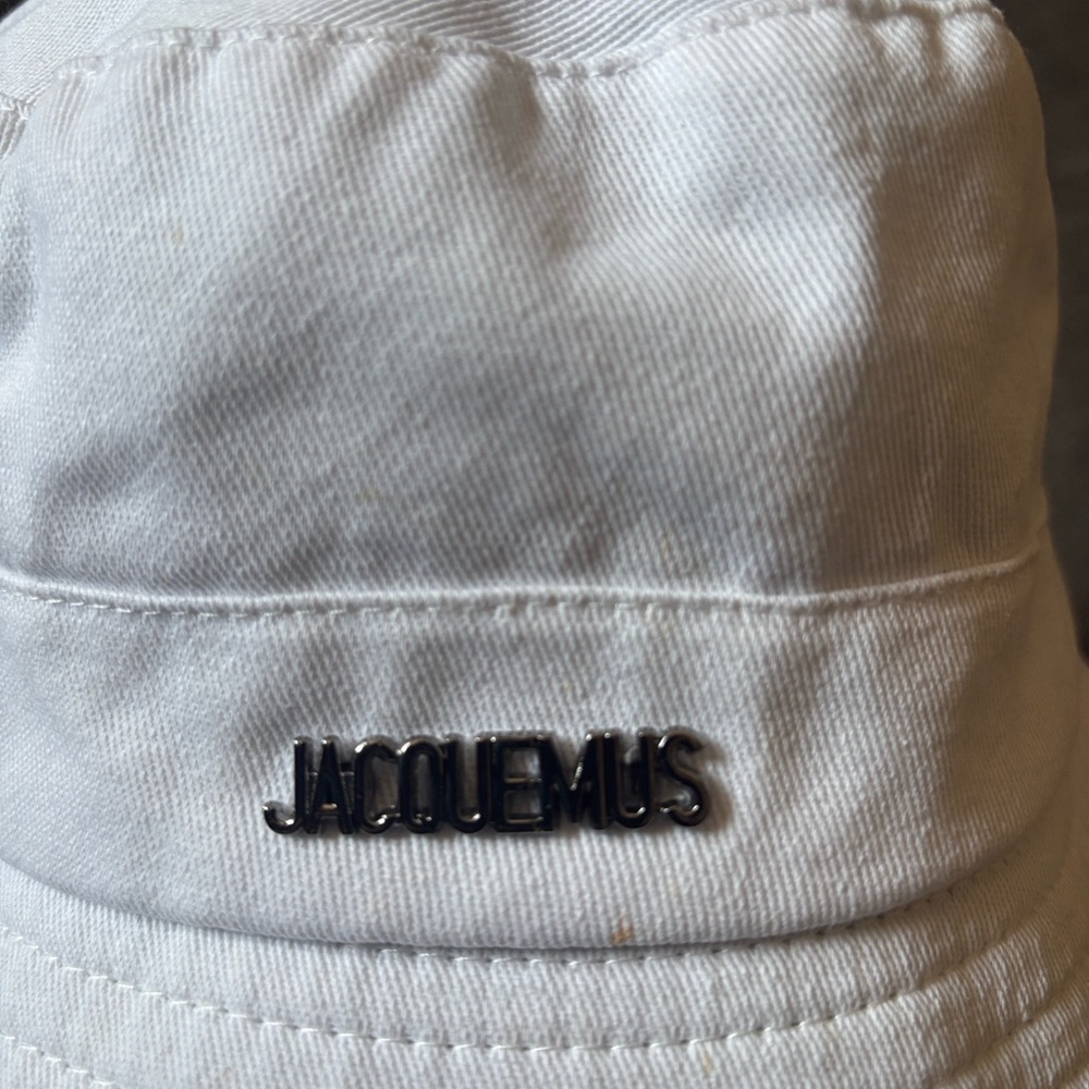 Jacquemus archout  Bucket Hat white os - Picture 3 of 9